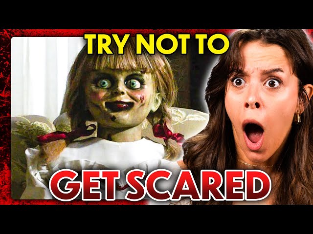 Try Not To Get Scared Challenge - Scariest Movies Of All Time!