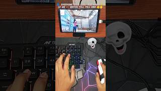 Free Fire Gaming keyboard mouse⌨️📱🖱 Gameplay #mixpro #geekgamer #shorts #shortsviral #youtubeshorts