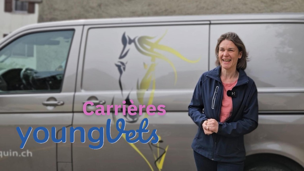 Carrières youngVets: Fanny Berruex, vétérinaire équine