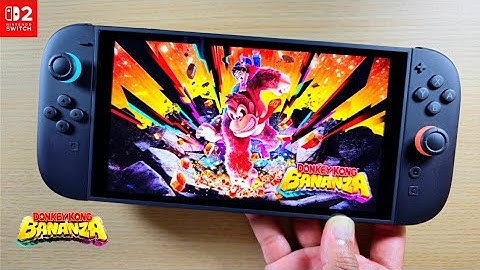 Donkey Kong Bananza Nintendo Switch 2 Gameplay 