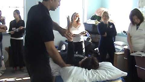 Touch For Healh level 1 muscle testing demo part 2