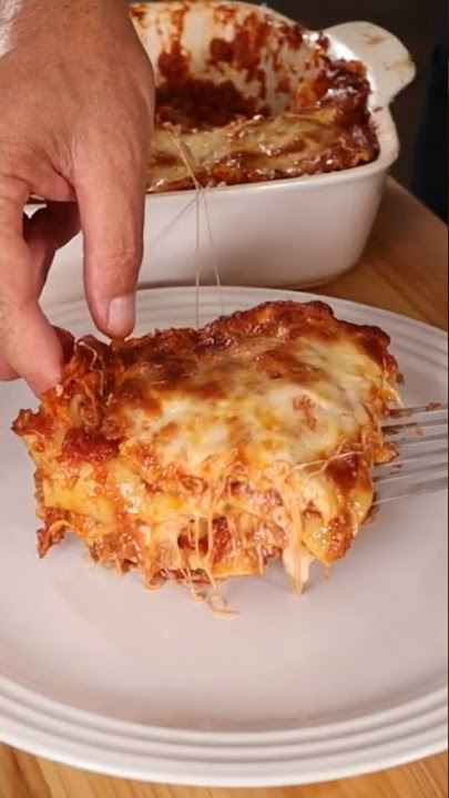 CHEESY Lasagna