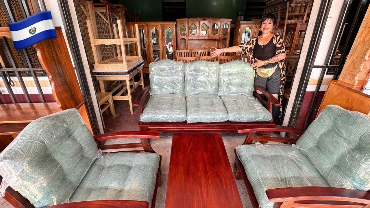 LOS MUEBLES DE MADERA MÁS BARATOS DE EL SALVADOR😱🇸🇻
