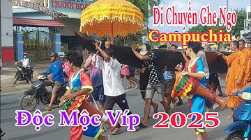 Di Chuyển Ghe Ngo Độc Mộc Về Chùa Prêk om Dơk Sóc Trăng 2025