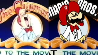 The Chipmunks Go to the Movies/Mario Bros. At the Movies Intro comparison