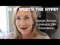 Is it worth the HYPE?  Giorgio Armani Luminous Silk Foundation + how to get the J Lo GLOW!
