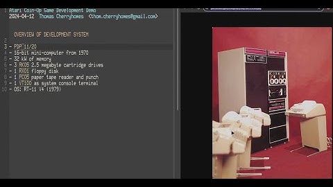 VCF East: Games Development Back In The Day – Thom CherryHomes