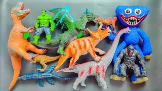 Hunting Dinosaurs Jurassic World : Brachiosaurus, Mosasaurus, Triceratops, Tyrannosaurus, Hulk