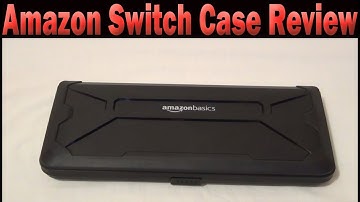 Best Nintendo Switch Case?! Amazon Basics Vault Case