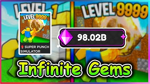 Roblox SUPER PUNCH SIMULATOR Script - Infinite Gems