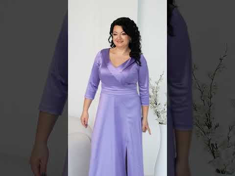 Сукня жіноча  52,54,56,58 бузок, видео 1