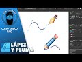 Herramientas de Lápiz y Pluma en Affinity Designer - Español