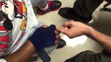 How to put on the Benik W-700 splint