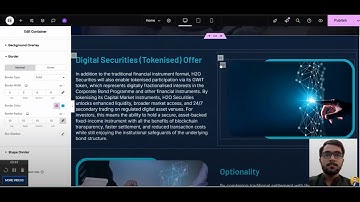 H2O Securities | Corporate WordPress Website Design | Elementor Expert /@adnanidreesfreelancer