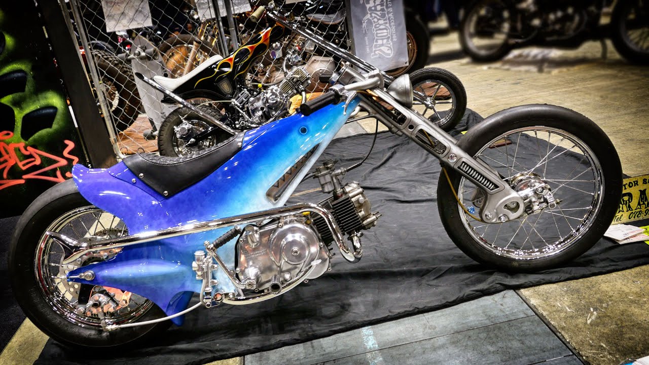 Honda Mini Dax Shark Chopper By By Motor Square Rat Youtube