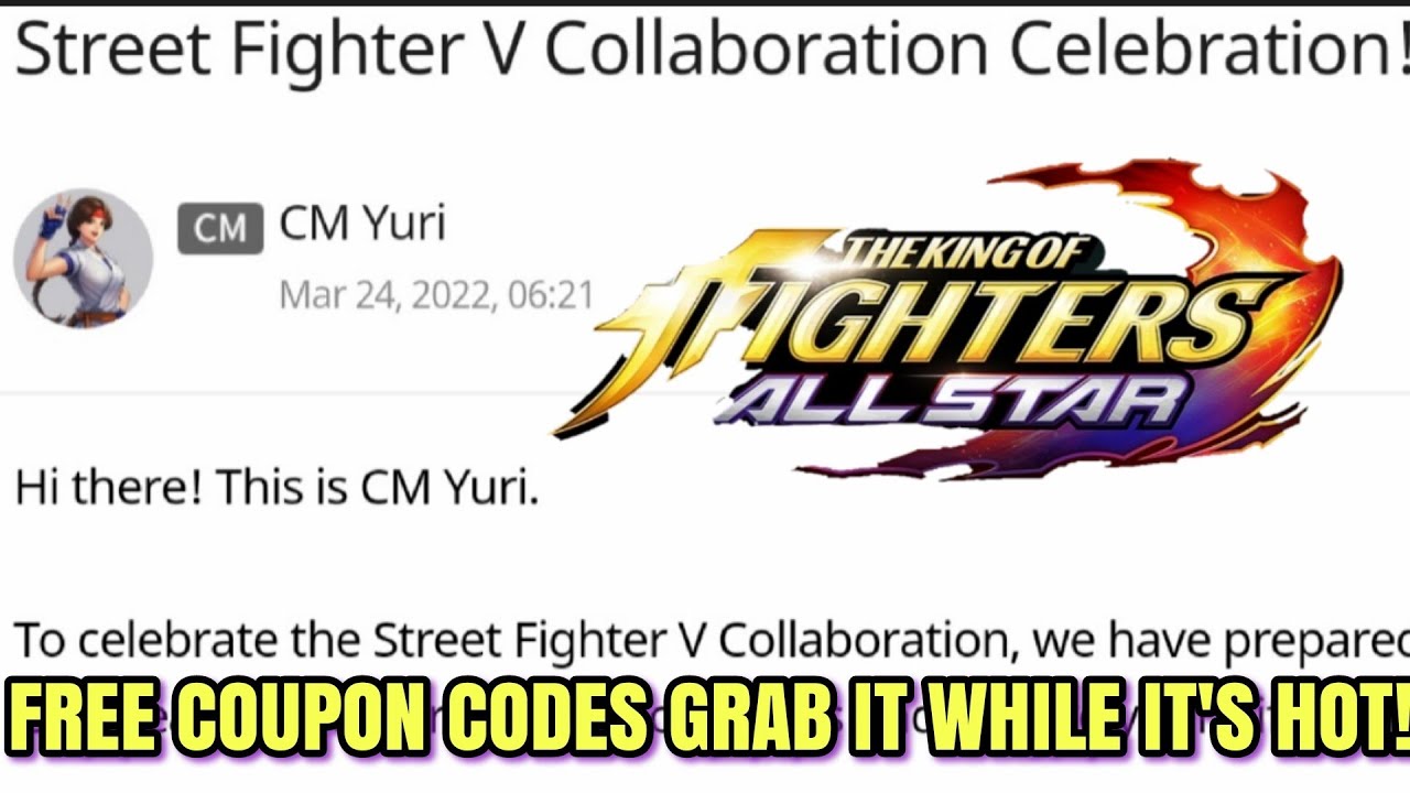 New KOF All Star: FREE COUPON CODE THANKS NM GRAB IT WHILE IT'S HOT!