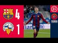 Resumen primerafederacin  fc barcelona atltic 41 ce sabadell fc  jornada 12 grupo 1