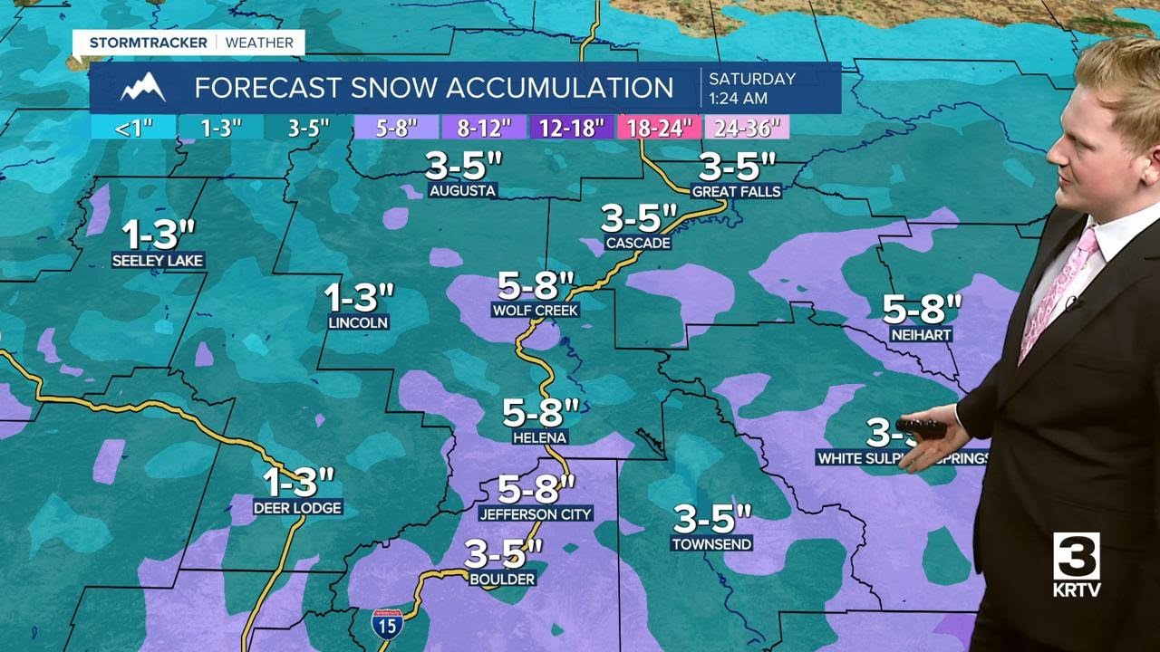 Another round of accumulating snow on Friday- Thursday, February 6 ...