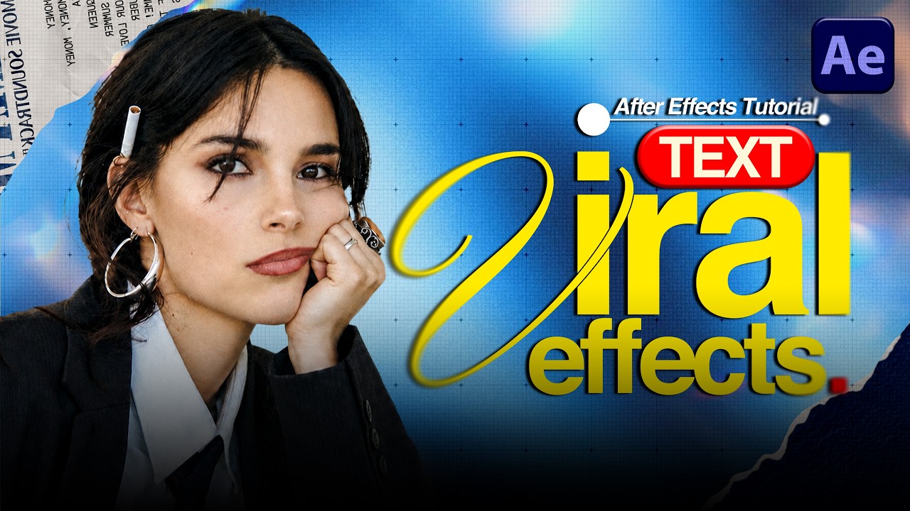 Viral Text Effects | After Effects | #aftereffects #tutorial 