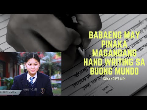 Video: Bakit napakasama ng sulat-kamay ng aking anak?