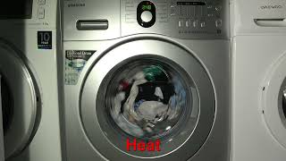 Download Lagu Cotton 60'c Intensive (standard Eco) / Samsung Diamond drum WF8604 Washing machine MP3