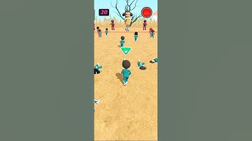 squid game 3D play with solo player android mobile #jondada #viral #squidgame