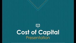 Manajemen Keuangan -  Cost of Capital (Biaya Modal)