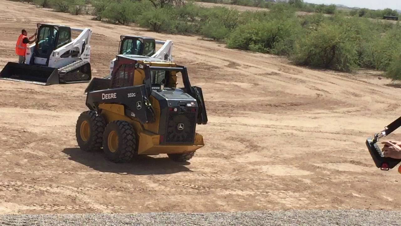John Deere Skid Steer >> New John Deere 332G Remote Control Skid Steer - YouTube John Deere Skid Steer >> New John Deere 332G Remote Control Skid Steer - YouTube