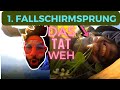 Fallschirmsprung mit Schmerzen