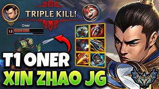 T1 Oner Xin Zhao vs Graves [ Jungle ] Korea Challenger Patch 14.3 ✅