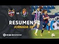 Resumen de Levante UD vs Real Valladolid (2-2)