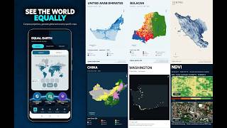 Map Your Own Country & Explore Earth from Space 🌍 | Equal Earth App