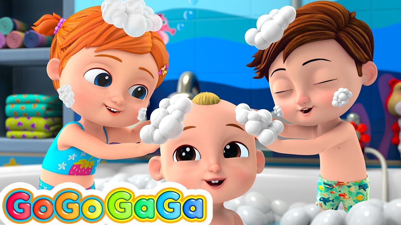 Bath Song 🚿 | Baby Bath Time Song & Nursery Rhymes