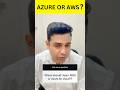 AWS vs Azure – Which One Should You Learn First?