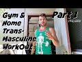 Gym & Home TransMasculine Workout - V Taper Part 1- FTM Life