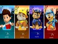 Who is the Best? 🏆 Ryder 🆚 Rubble 🆚 Classic Chase 🆚 Police Chase - Paw Patrol Tiles Hop!