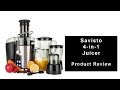 Savisto 4-in-1 Juicer Review I Kitchen Product Review