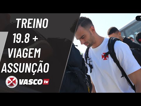 Vasco se prepara e viaja para Assunção antes de duelo pelo continente