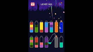Information Level 563 - Water Sort Puzzle Game - Guru Puzzle Game - Color Sort Guide
