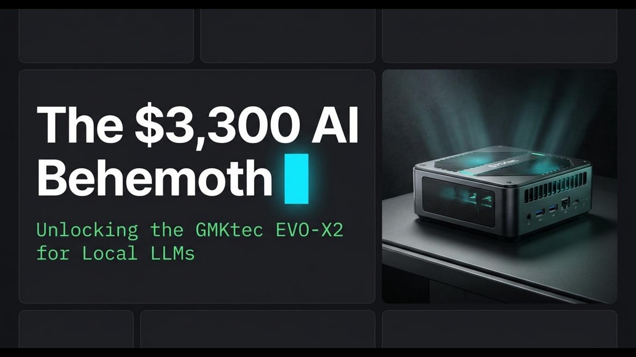GMKtec EVO-X2 Review: 128GB Unified Memory Mini PC Running