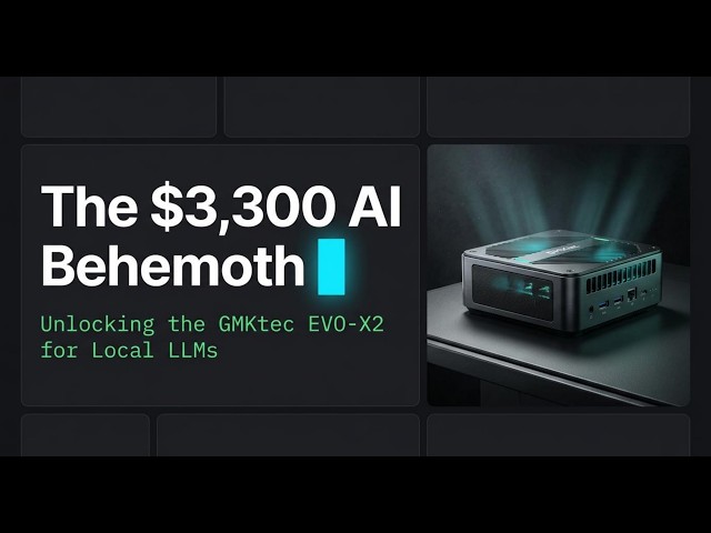 GMKtec EVO-X2 Review: 128GB Unified Memory Mini PC Running
