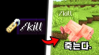 /kill 이름표로 몹을 죽이는 방법 (커맨드 1블록이면 됨)