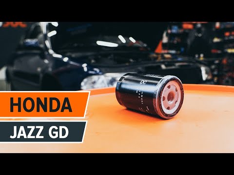 Kako zamenjati motorno olje in oljni filter  na HONDA JAZZ 1 [VODIČ]