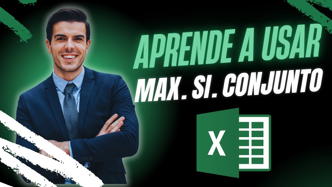 Función MAX.SI.CONJUNTO en Excel Paso a Paso
