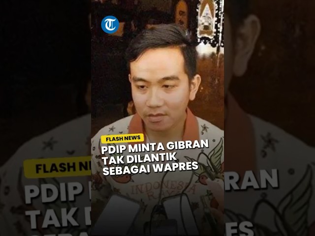 Tim Hukum PDIP Minta Gibran Tak Dilantik Sebagai Wapres Tapi Prabowo Boleh Jadi Presiden class=