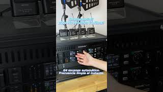Receptor inalámbrico G4, la base sólida para tu audio profesional en directo