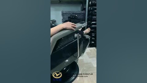 Ghế Cắt Tóc Nam BA-07 SNB: Sự Tinh Tế Đến Từng Chi Tiết Với Gối Đầu Ốp Inox