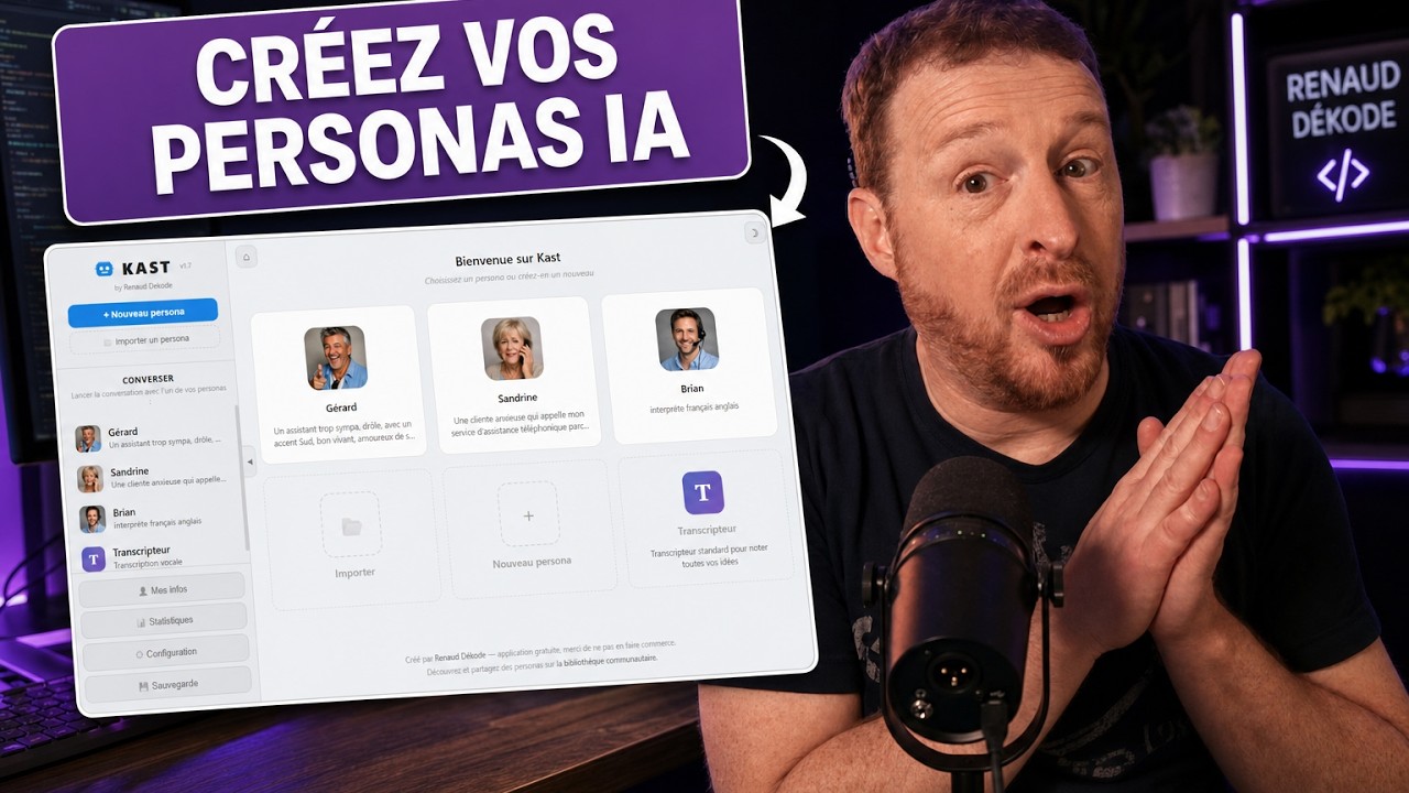 Kast : créez vos persos et parlez-leur !