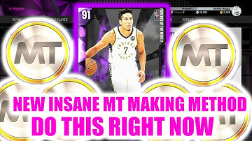 NEW INSANE WAY TO MAKE MILLIONS OF MT! DO THIS RIGHT NOW! | NBA 2K20 MY TEAM