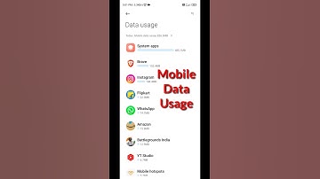 How To Check Data Usage | How To Check Daily Data Usage | Mobile Data Usage